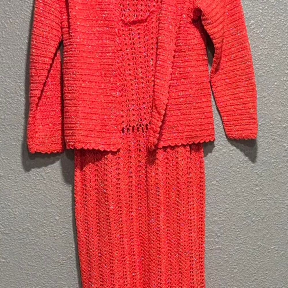 Unbranded Women's Pink and Orange Dress